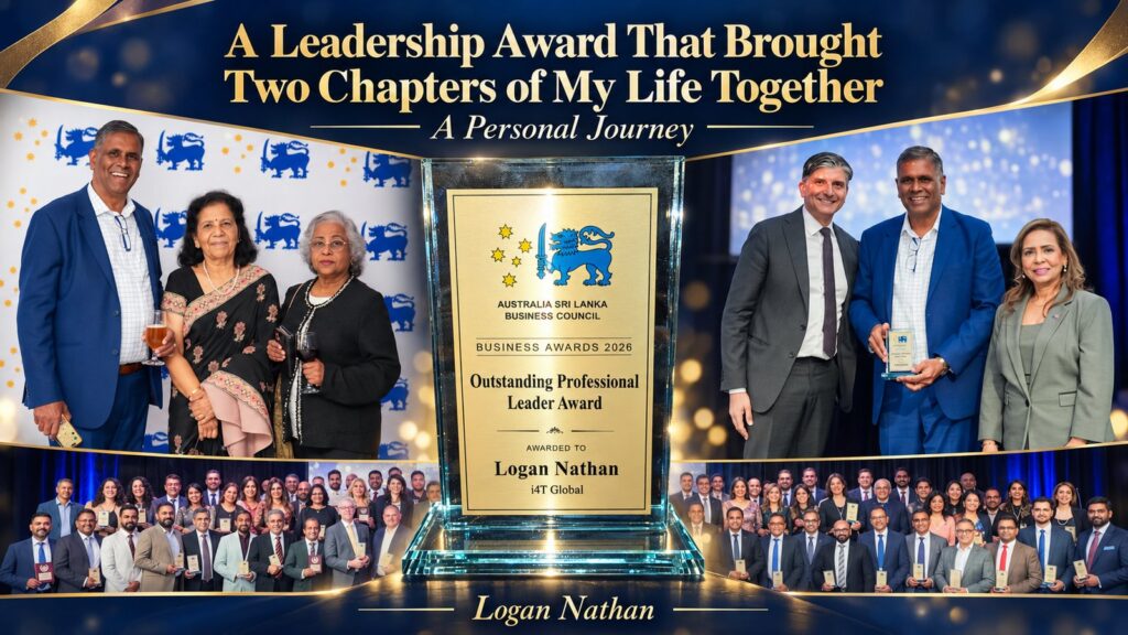 A Leadership Award That Brought Two Chapters of My Life Together