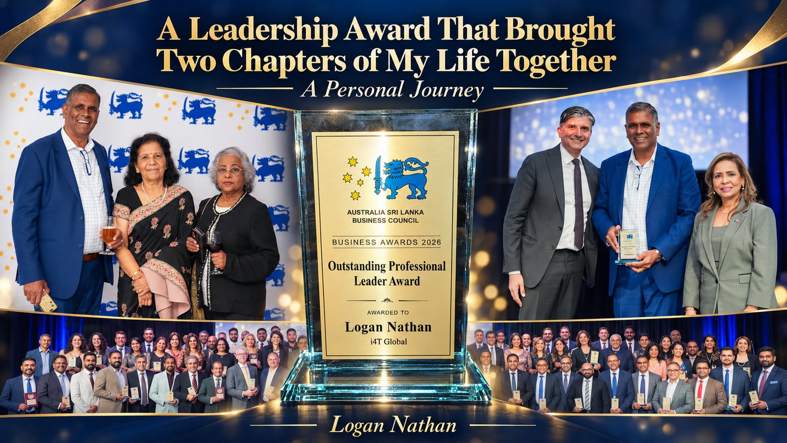 A Leadership Award That Brought Two Chapters of My Life Together